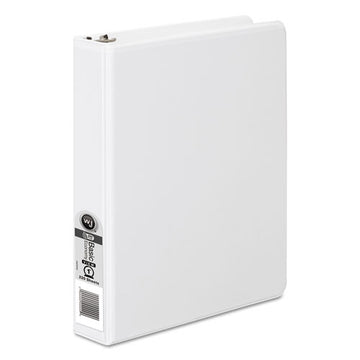 Wilson Jones® 362 Basic Round Ring View Binder, 3 Rings, 1" Capacity, 8.5 X 5.5, White freeshipping - TVN Wholesale